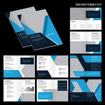 企業(yè)產品畫冊設計模板 提升品牌形象與宣傳效果